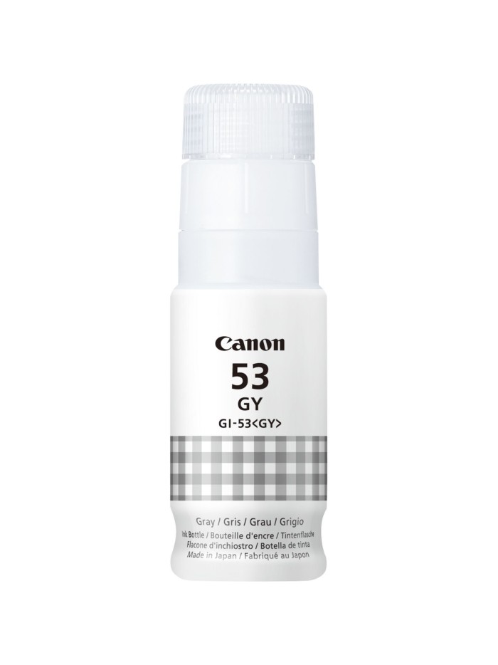 Botella tinta canon gi - 53gy gris Botella tinta canon gi - 53gy gris