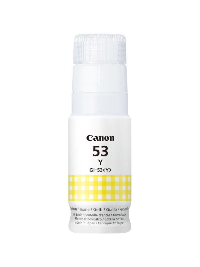 Botella tinta canon gi - 53y amarilla Botella tinta canon gi - 53y amarilla