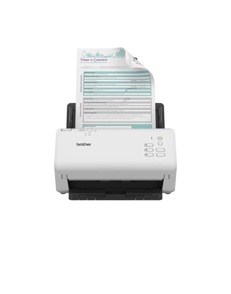Escaner sobremesa brother ads - 4300n - 80ppm - duplex automatico - usb 3.0 - usb 2.0 - adf 80 hojas