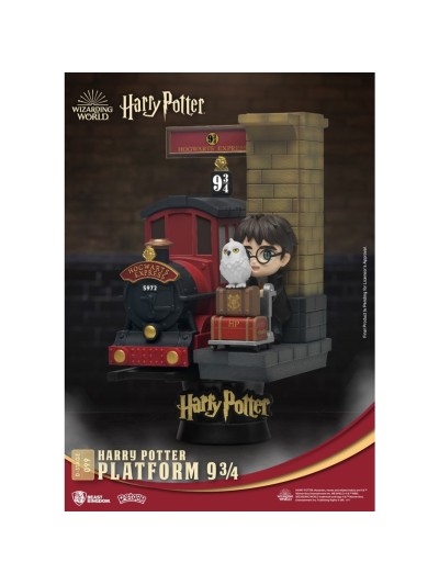 Figura beast kingdom dstage harry potter plataforma 9 3 - 4