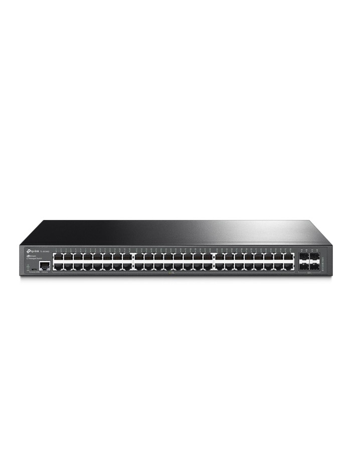 Switch 48 puertos tp - link 10 - 100 - 1000 rack 19 pulgadas 1u +4sfp gestion l2 Switch 48 puertos tp - link 10 - 100 - 1000 rack 19 pulgadas 1u +4sfp gestion l2