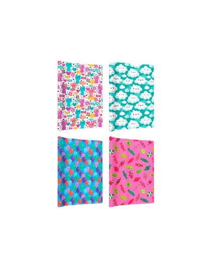 Papel de regalo basika infantil rollo ancho 1 m longitud 3 mt diseños surtidos