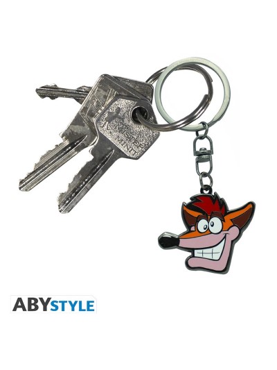 Llavero metalico abystyle crash bandicoot