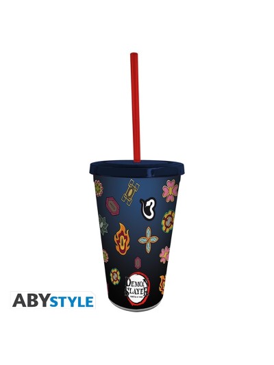 Vaso con pajita abystyle guardas pilares