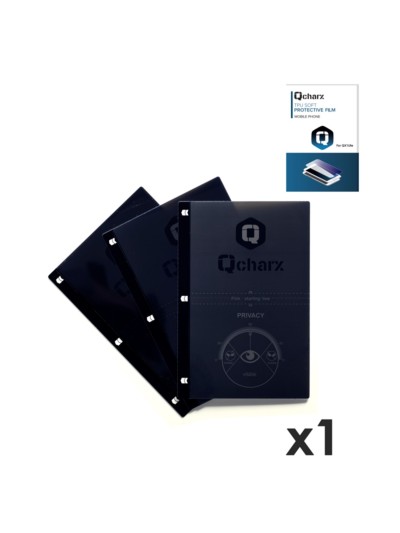 Laminas de proteccion frontales qcharx hidrogel privacidad qx1 1 unidad