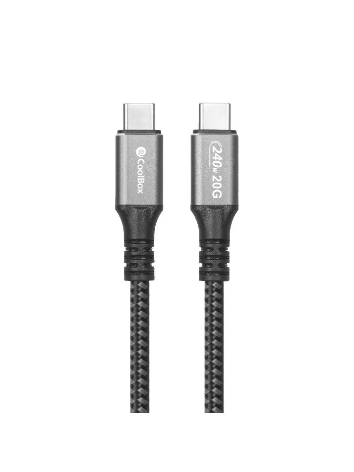 Cable coolbox carga mas datos micro usb - c 240w 1.2m Cable coolbox carga mas datos micro usb - c 240w 1.2m