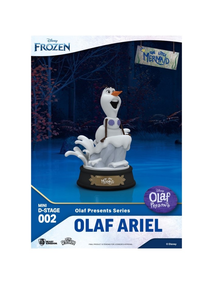 Figura beast kingdom minidstage disney olaf presenta olaf Figura beast kingdom minidstage disney olaf presenta olaf