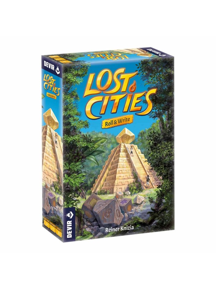 Juego de mesa lost cities roll & write Juego de mesa lost cities roll & write