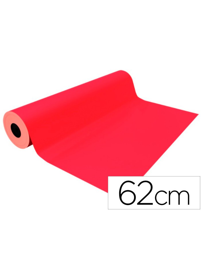 Papel de regalo basika metalizado rojo bobina ancho 62 cm longitud 80 m Papel de regalo basika metalizado rojo bobina ancho 62 cm longitud 80 m