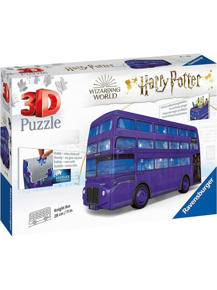 Puzzle 3d ravenzburger harry potter autobus noctámbulo Puzzle 3d ravenzburger harry potter autobus noctámbulo