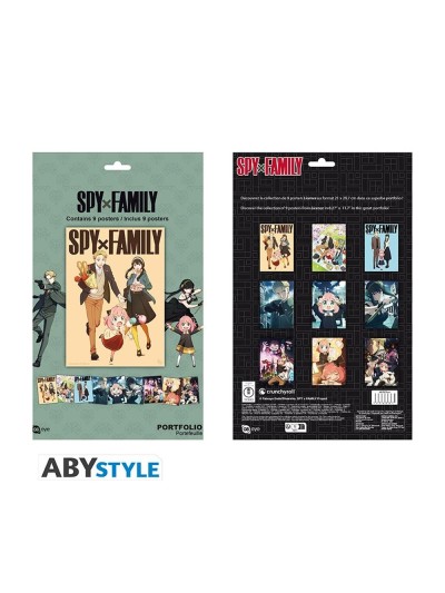 Portfolio 9 posters abystyle spy x family