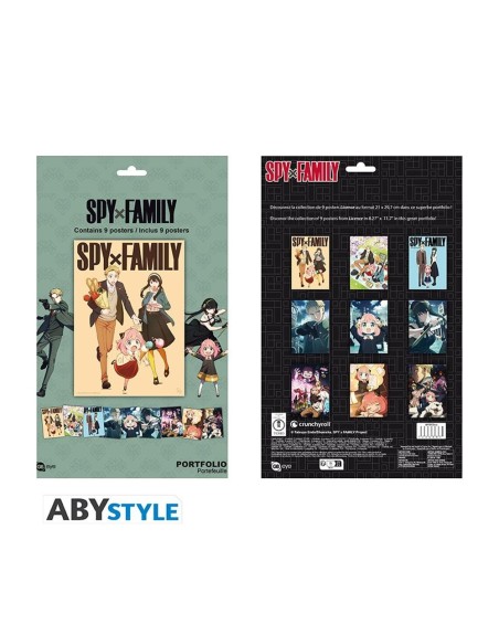 Portfolio 9 posters abystyle spy x family