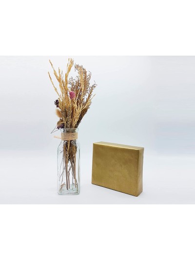 Papel de regalo basika metalizado oro bobina ancho 31 cm longitud 80 m