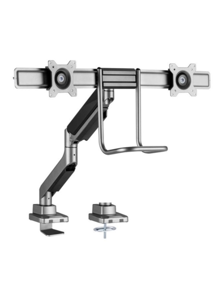 Soporte mesa equip vesa hasta 32 pulgadas 100x100 max 9kg doble pantalla Soporte mesa equip vesa hasta 32 pulgadas 100x100 max 9kg doble pantalla