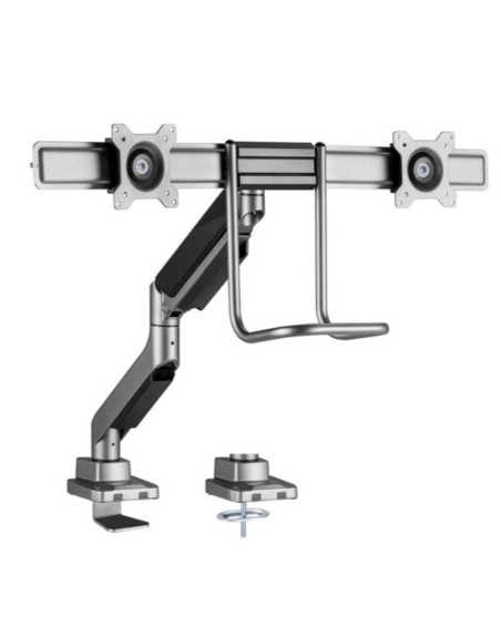Soporte mesa equip vesa hasta 32 pulgadas 100x100 max 9kg doble pantalla