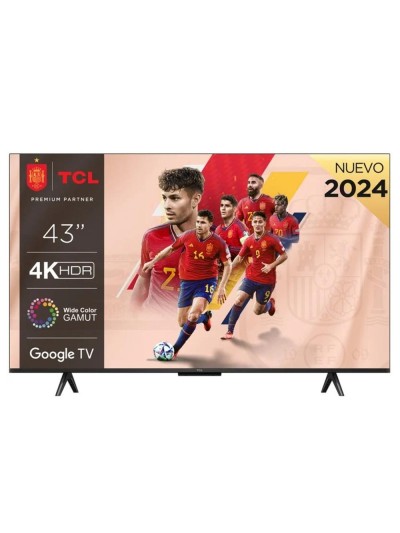Tv tcl 43 pulgadas led 4k uhd - 43p755 - google tv