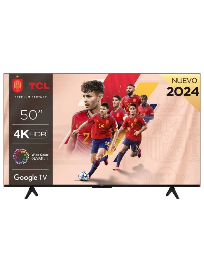 Tv tcl 50 pulgadas led 4k uhd - 50p755 - google tv