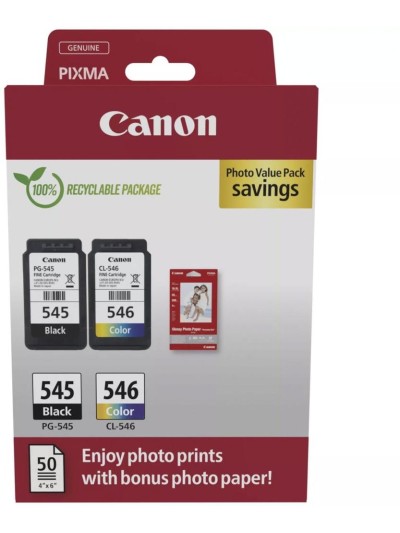 Cartucho tinta canon pg - 545 - cl - 546