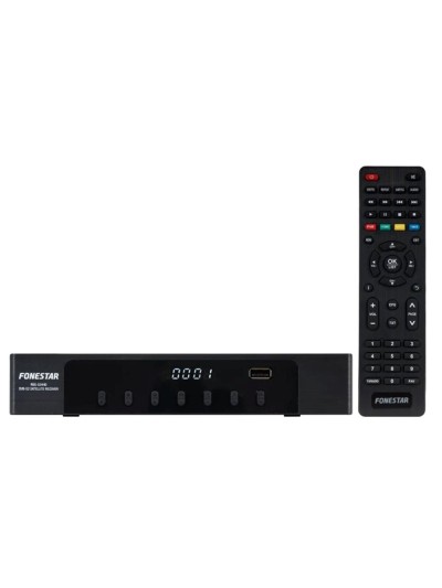Receptor satelite sobremesa fonestar hd dvb - s2 h.265 rds - 524hd