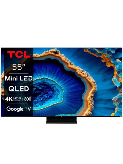 Tv tcl 55 pulgadas qled mini led 4k uhd - 55c805 - smart tv