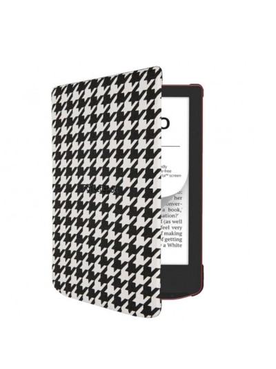Pocketbook funda shell series verse + verse pro - patron blanco y negro