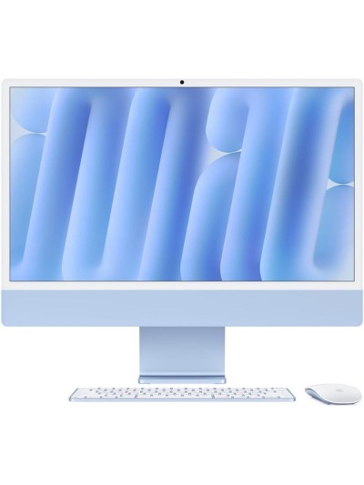 Ordenador all in one apple imac 24 pulgadas retina 4.5k blue chip m4 10c - 16gb - ssd 256gb