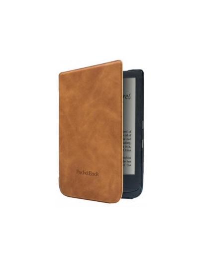 Pocketbook funda shell series marron claro