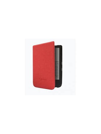 Pocketbook funda shell series rojo