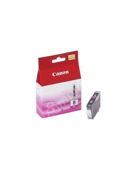 Cartucho tinta canon cli8 magenta pixma 8ml 4200 - 5200 - 6600 - mp500 - 800