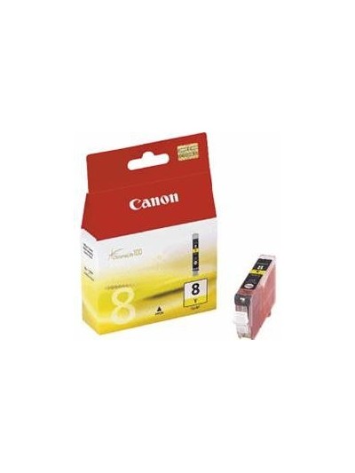 Cartucho tinta canon cli8 amarillo 8ml pixma 4200 - 5200 - 6600 - mp500 - 800