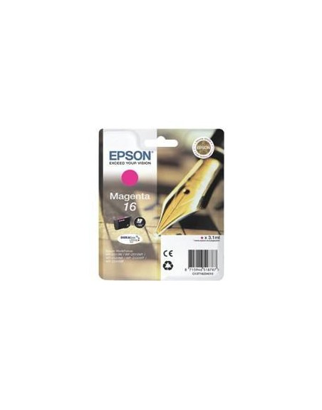 Cartucho tinta epson t162340 magenta wf - 2010 - 2510 - 2520 - 2530 - 2540 - pluma