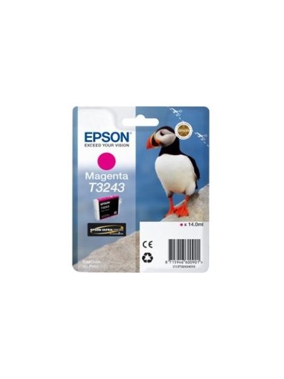 Cartucho tinta epson c13t32434010 magenta ultrachrome hi - gloss2