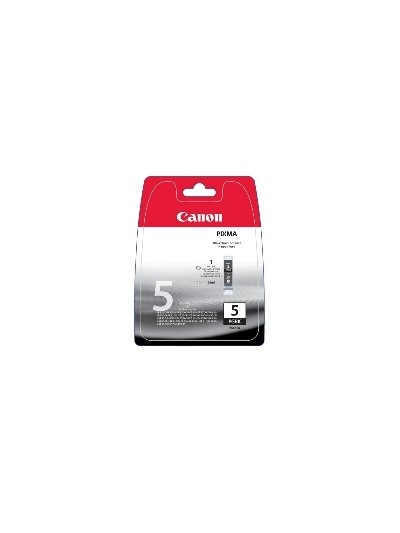 Cartucho tinta canon pgi 5 negro pigmentado 26ml pixma 4200 - 5200 mp 500 - 800 blister