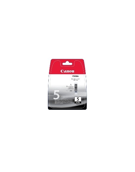 Cartucho tinta canon pgi 5 negro pigmentado 26ml pixma 4200 - 5200 mp 500 - 800 blister