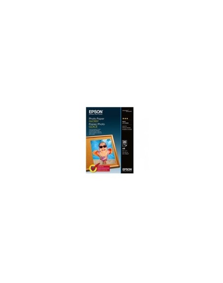 Papel foto epson s042539 glossy a4 20 hojas 200 gramos