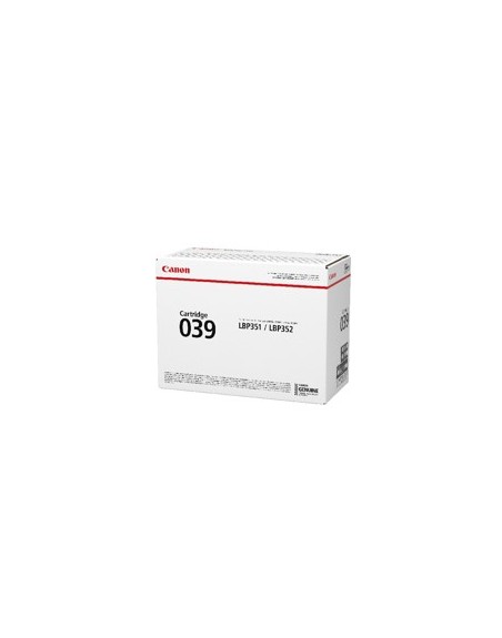 Toner canon crg 039 negro 0287c001 11.000 pag
