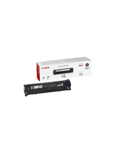 Toner canon 716 negro 2300 páginas lbp5050 - 5050n