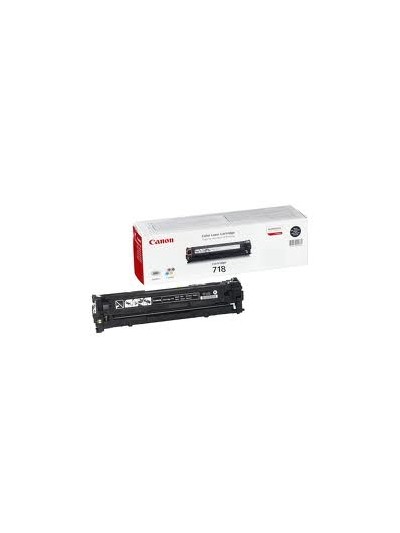 Toner canon 718bk 3.400 paginas lbp - 7200cdn serie - mf8300