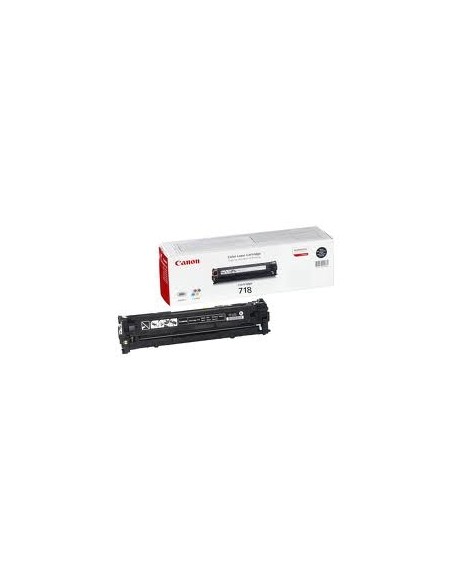 Toner canon 718bk 3.400 paginas lbp - 7200cdn serie - mf8300