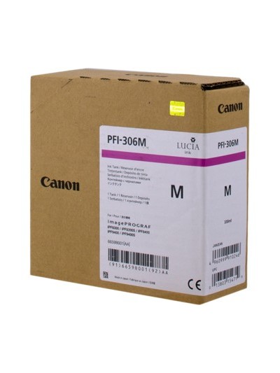 Cartucho canon pfi - 306m ipf8400se - ipf8300s - ipf8400s - ipf8300 - ipf8400 - ipf9400s - ipf9400