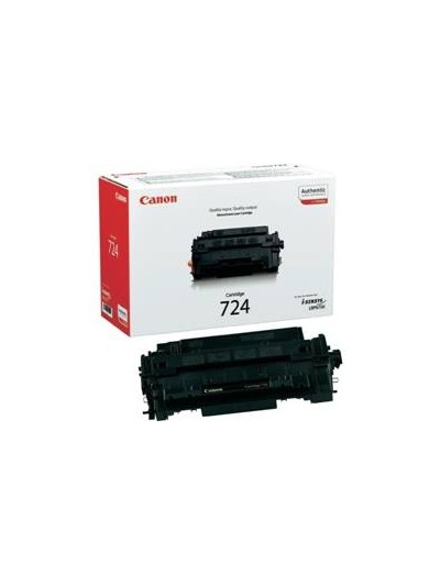 Toner canon 724 negro 6000 paginas i - sensys lbp6750dn