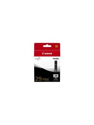 Cartucho tinta canon pgi - 29pbk photo negro pixma pro 1