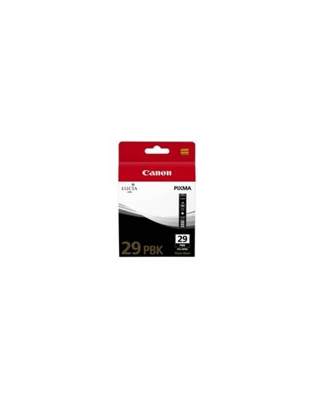 Cartucho tinta canon pgi - 29pbk photo negro pixma pro 1