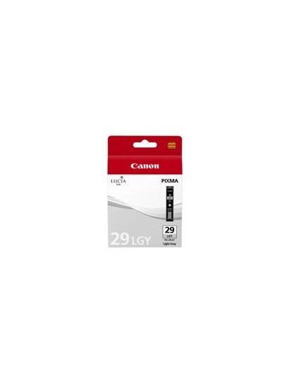 Cartucho tinta canon pgi - 29lgy gris claro pixma pro 1