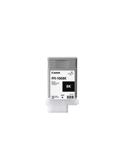 Cartucho canon pfi - 106bk negro ipf6400se - ipf6300s - ipf6400s - ipf6300 - ipf6350 - ipf6400 - ipf6450