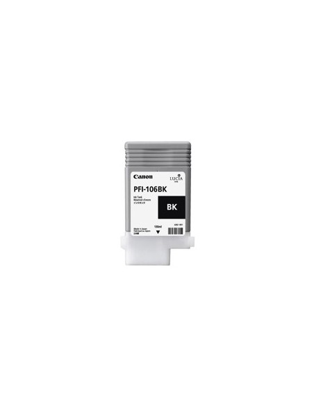 Cartucho canon pfi - 106bk negro ipf6400se - ipf6300s - ipf6400s - ipf6300 - ipf6350 - ipf6400 - ipf6450
