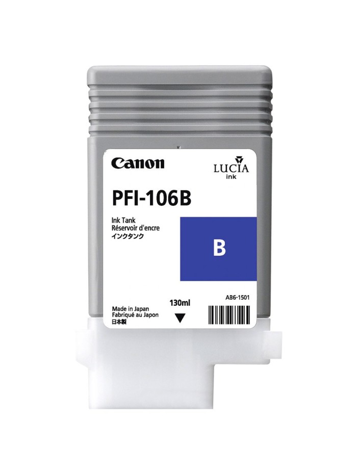 Cartucho canon pfi - 106b azul ipf6300 - ipf6350 - ipf6400 - ipf6450 Cartucho canon pfi - 106b azul ipf6300 - ipf6350 - ipf6400 - ipf6450