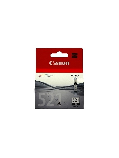 Cartucho tinta canon cli 521bk negro 9ml pixma 3600 - 4600 - 4700 - mp540 - 550 - 560 - 620 - 630 - 640 - 980 - mx860 - 870