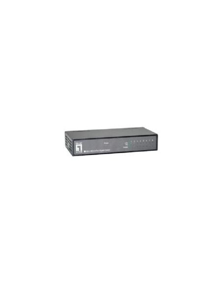 Switch level one 8 puertos 10 - 100 - 1000 no gestion