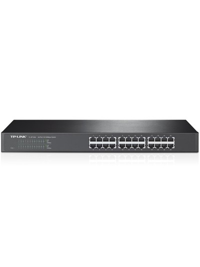 Switch 24 puertos 10 - 100 19 pulgadas tp link